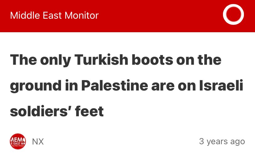 Never forget Turkey is the shoe of Zionism, literally. They make boots for the IDF. The Turks may kvetch but they can’t deny.