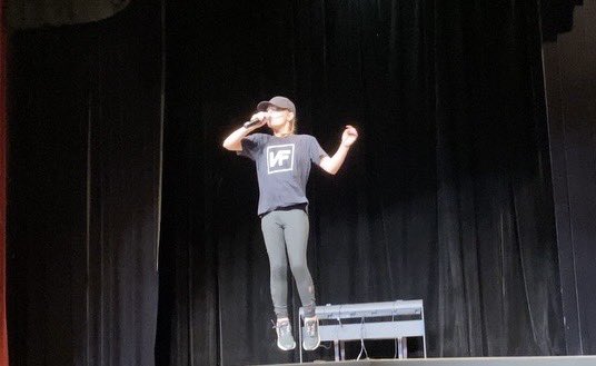 natman_9's tweet photo. @nfrealmusic My daughter performed “When I grow up” at school, then at the local college today. https://t.co/VNE7TwU8JI