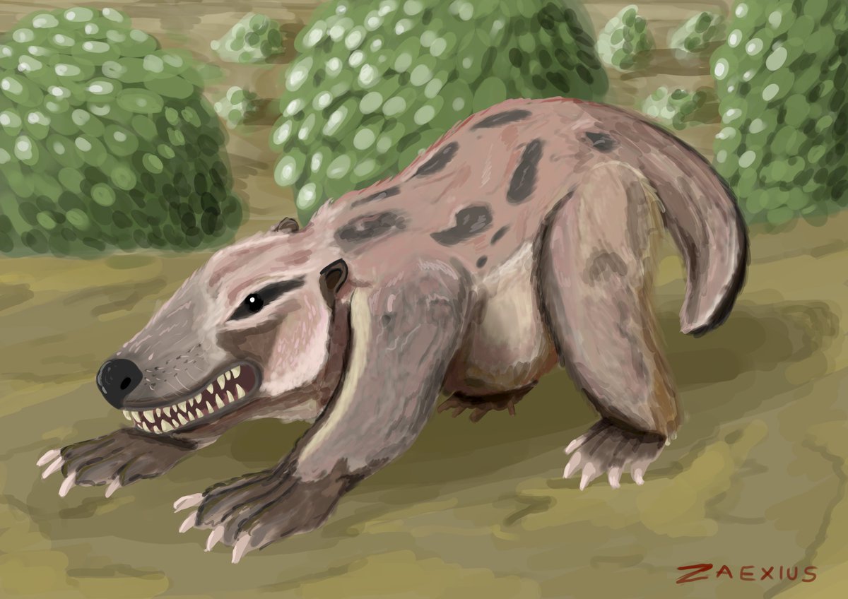 #Maysozoic Day 17: Repenomamus

#prehistoric #mammals #illustration