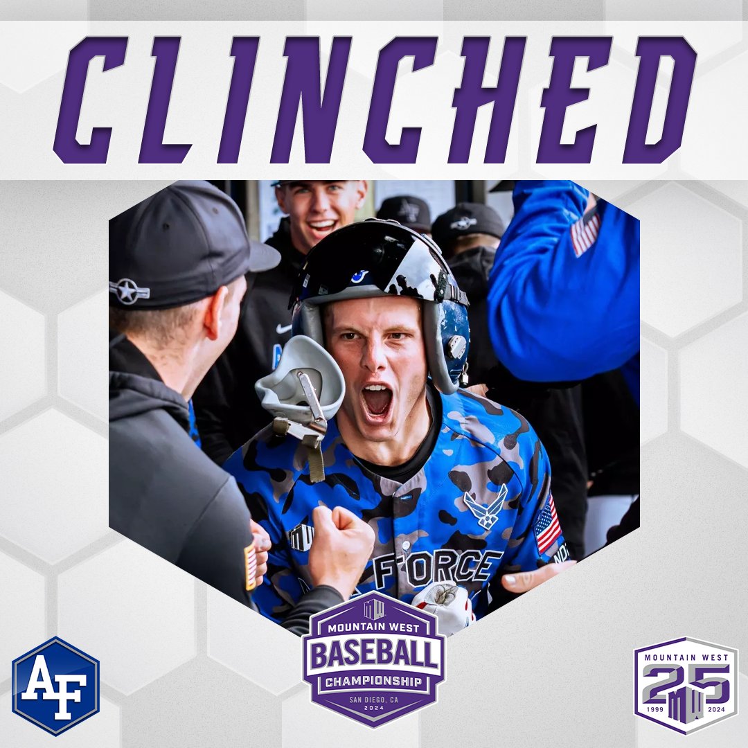 MountainWest's tweet photo. The Falcons are soaring into San Diego for the #MWBSB Championship ⚾️⚡️

#AtThePEAK | #FlyFightWin https://t.co/TXpbxjr2gU