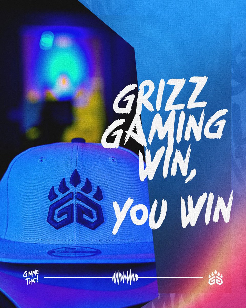 GrizzGaming's tweet image. 🚨 POST WIN GIVEAWAY TIME 🚨

enter to win a grizz gaming hat!

🐻 follow us
🐻 like this post 
🐻 rt this post