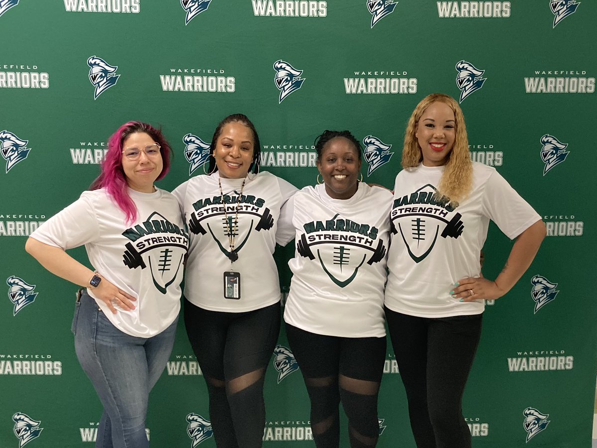 WakeWarriorsFB's tweet photo. Thanks for showing some ๐!
#WARRIORSTRENGTH
BIGGER! FASTER! STRONGER
@WakeAthletics @WakefieldBoost1 @FB_Coach_Martin https://t.co/x8D8rvS6nF