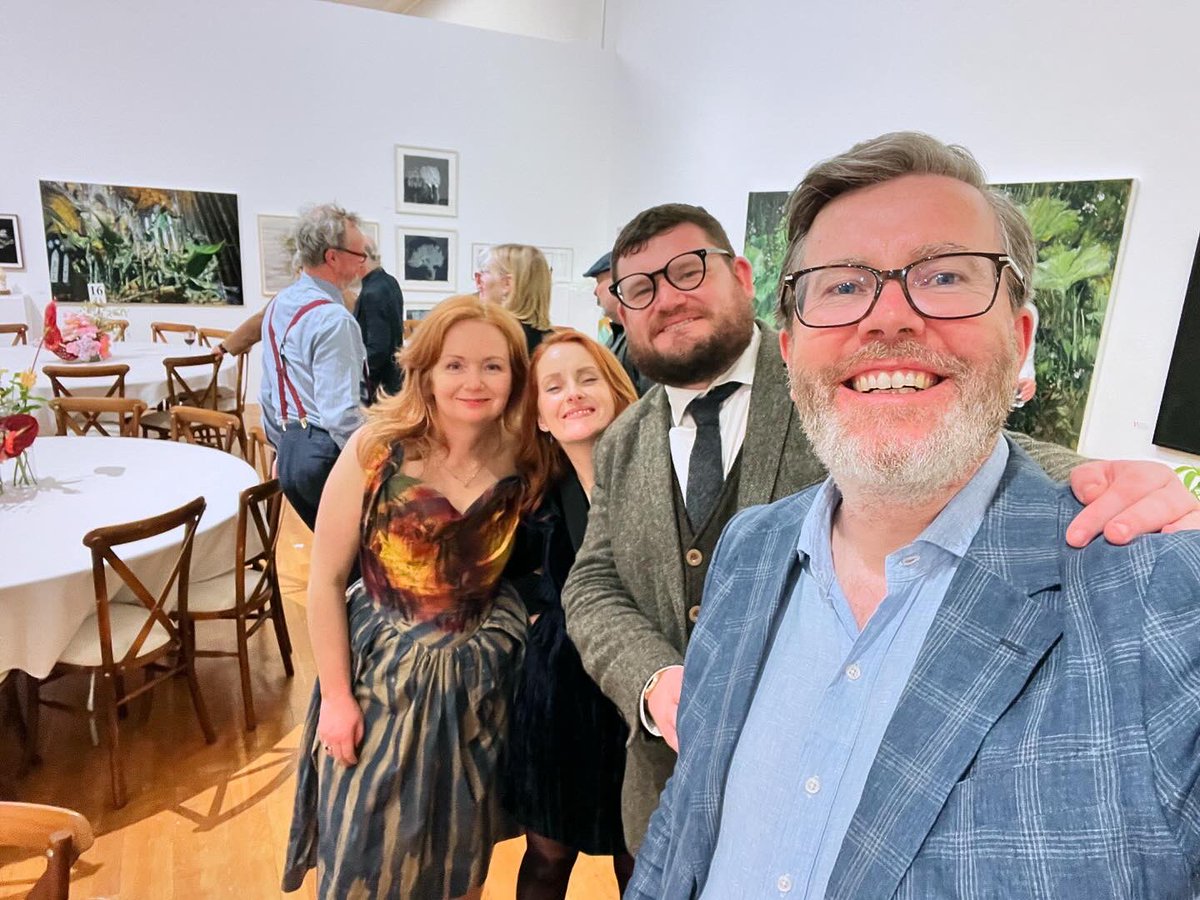 What a swell party! #RHA @RHAGallery @UnaSealy @fallon_donal @3CastlesBurning @adrianshanahan