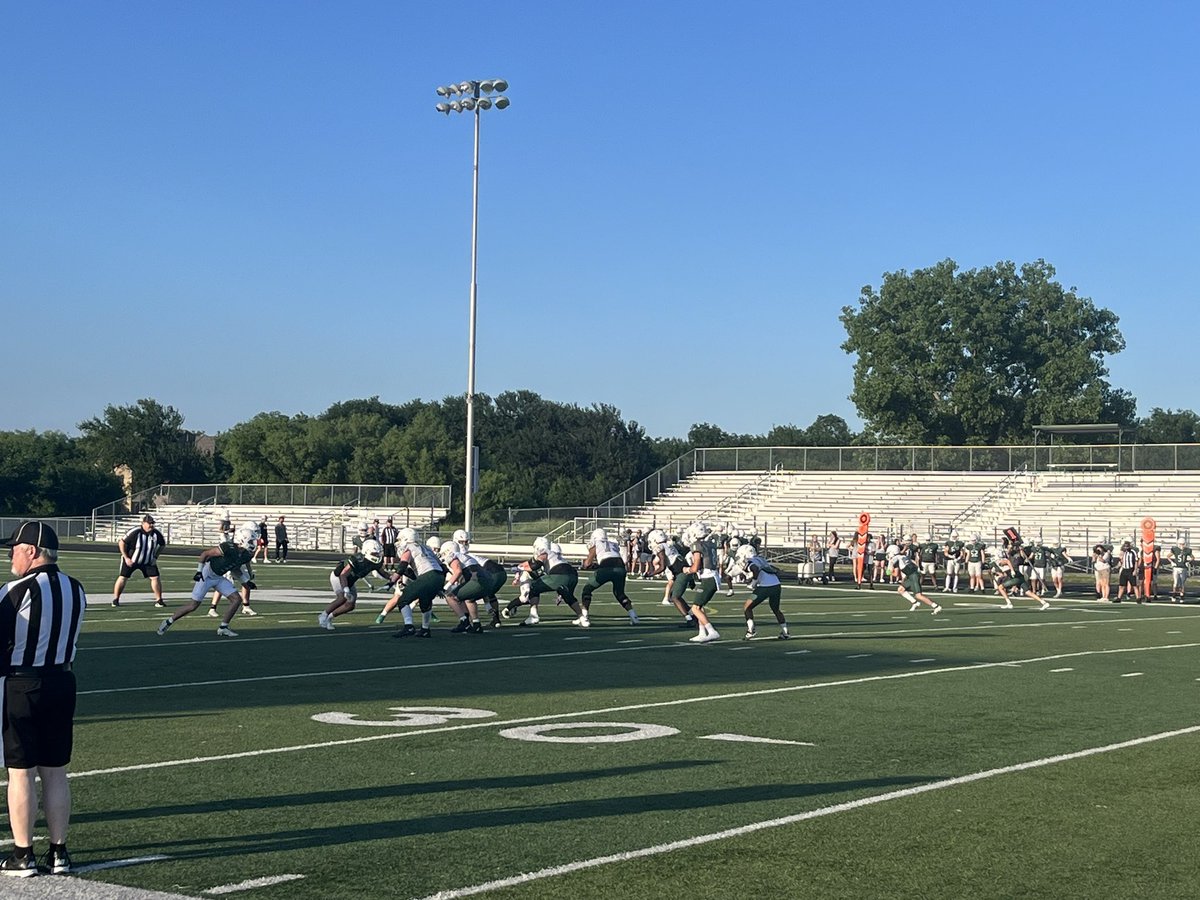Great night for spring football for @ProsperEaglesFB ‼️