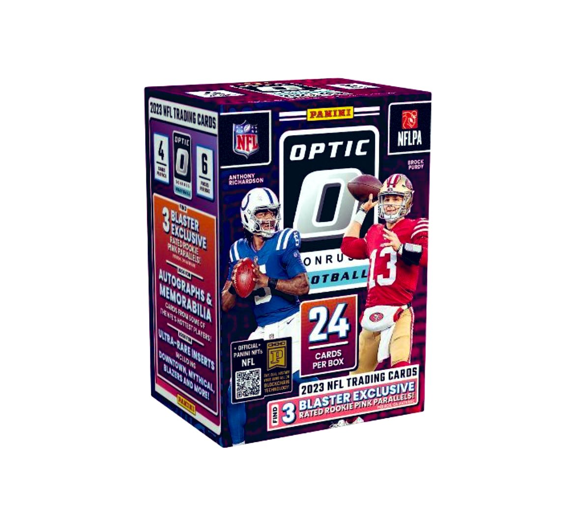 ricanking6's tweet image. 🎁 GIVEAWAY 🎁 

Enter for a chance to win a FREE 2023 Donruss Optic 🏈 Blaster Box! 

- Follow @ricanking6 &amp;amp; @DropsMonitor 
- Like &amp;amp; Repost
- Comment your favorite NFL team

Winner drawn Sunday 5/19 at 9pm EST