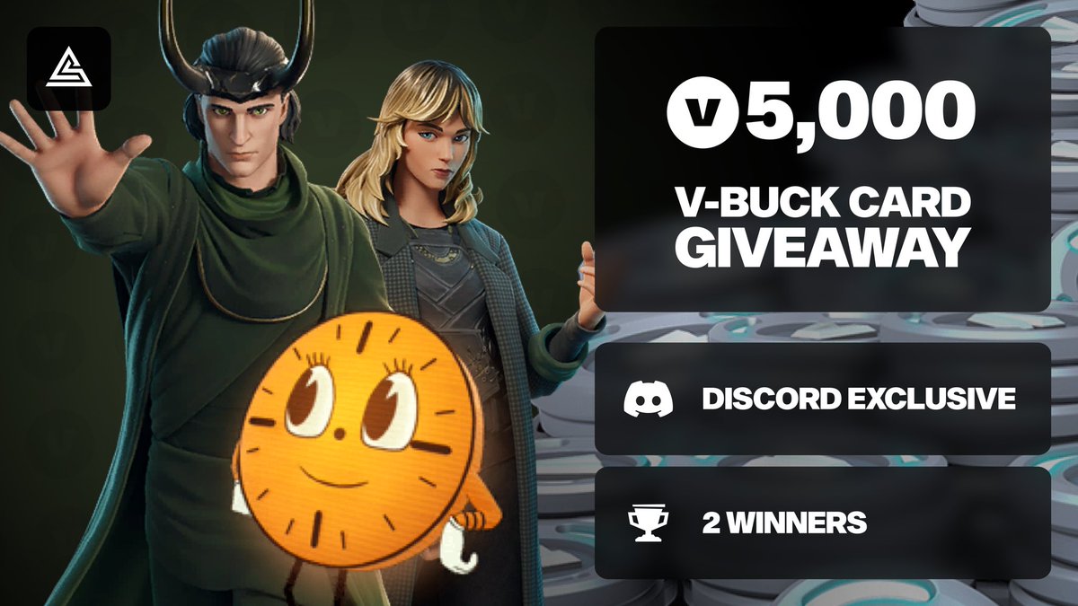 We’re doing a Discord Exclusive giveaway for the NEW Loki & Sylvie Bundles! 😱 

Join our Discord Server to enter:
🔗 Discord.gg/alliancestudios

🏆 2 Winners, Ends in 40 hours, good luck!

#Fortnite