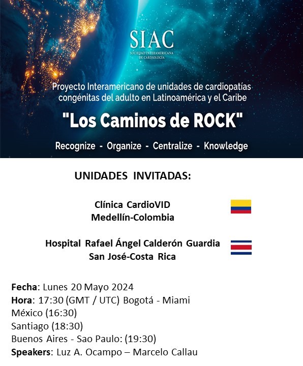 Nueva presentación de ROCK 🔊 Reunión Los Caminos de ROCK-Proyecto Interamericano desarrollo ACHD-Units @SIAC_cardio Entrar Zoom Reunión us06web.zoom.us/j/83308457513?… ID de reunión: 833 0845 7513 Código de acceso: 358498 @Ari_Lpz @aracelilm @adribaran @HubelyYamila @CardioCaribeMx