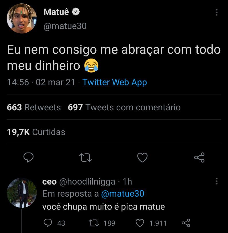 esse é clássico kkkkkkkkkkkkkk