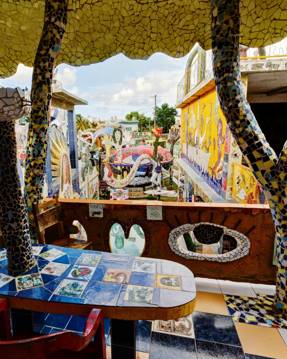 Let your heart be captured by the kaleidoscopic village of Jaimanitas, Cuba. Here, acclaimed artist Jose Fuster has transformed the streets into vibrant canvases of creativity. 

#Fuster #Mosaic #CommunityArt #AdventureTravel #Art #Travel #GeoEx