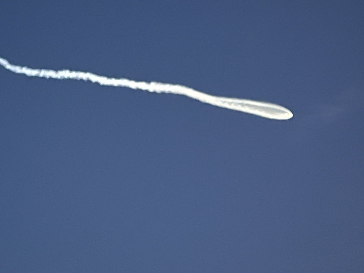 Vero Beach had an amazing view of the <a href="/SpaceX/">SpaceX</a> #Falcon9 rocket launch tonight.