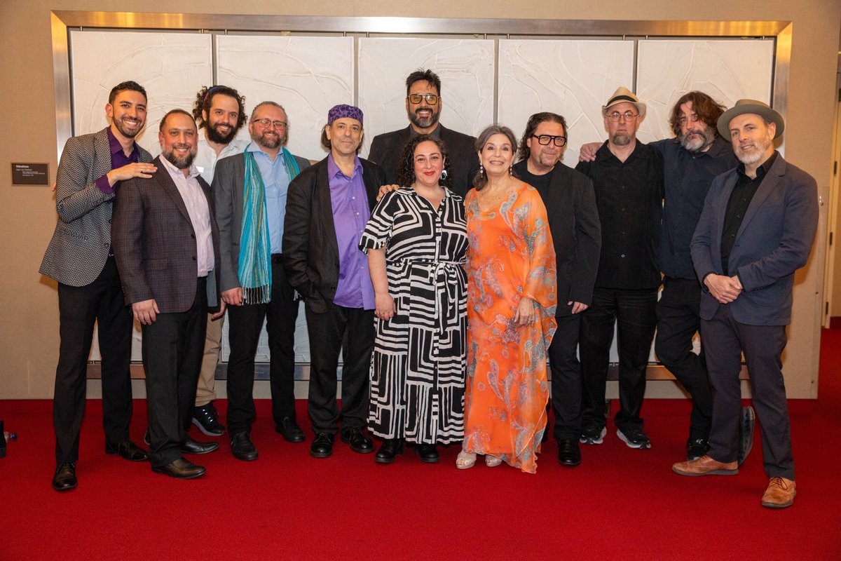 In celebration of Jewish American Heritage Month, it was a joy to co-present the Jewish American Heritage Concert, produced by the @weitzmanmuseum, at The @kencen, featuring artists Frank London’s Klezmer Brass Allstars, Susana Behar, Yoni Battat, Yosef Goldman, and a joint