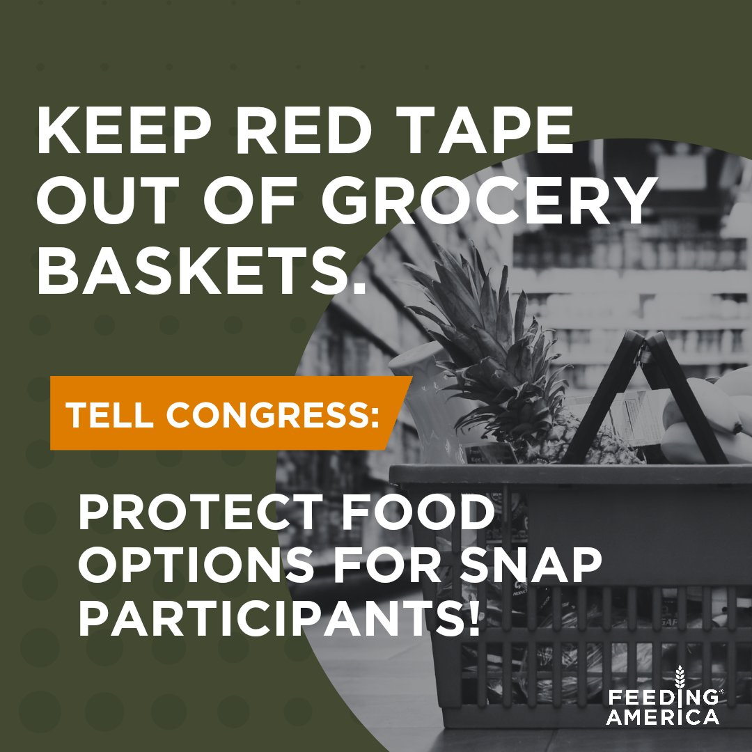 SNAP participants know what foods are best for them. Lawmakers can protect SNAP participants’ flexibility at the grocery store in the next #FarmBill

📢 Tell Congress to act: bit.ly/4afZ55P