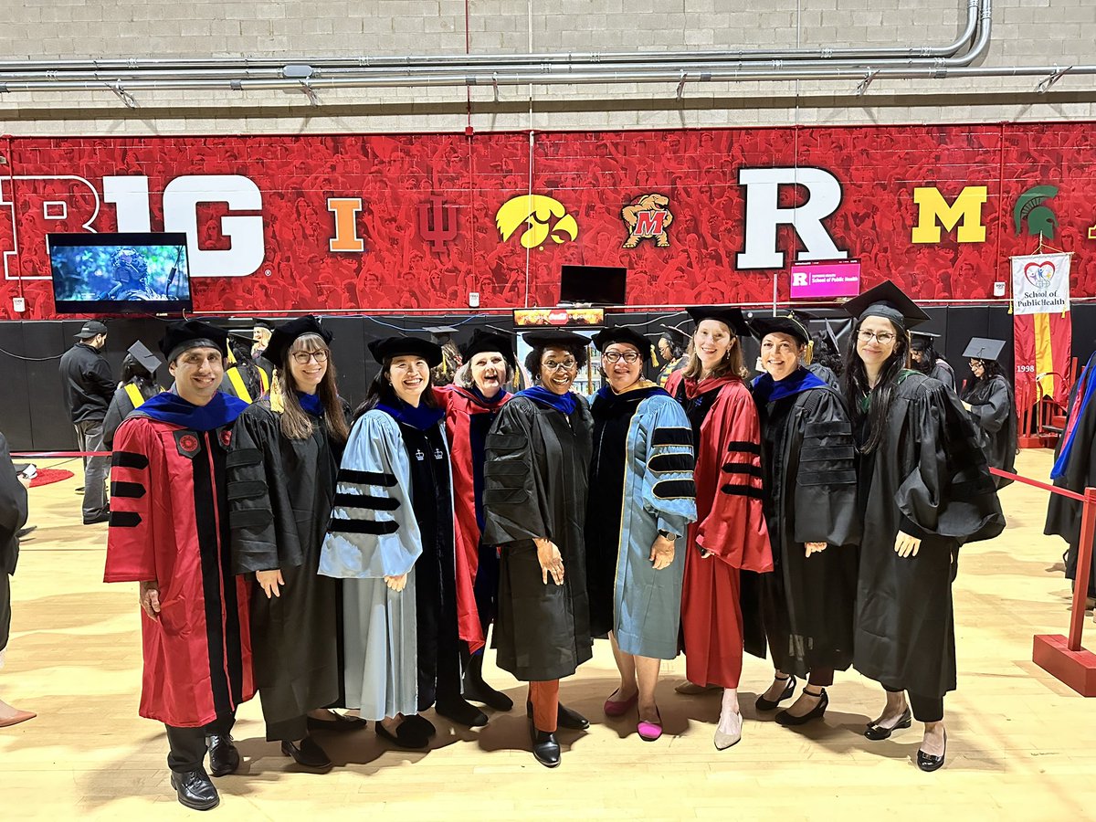 Some of our epidemiology faculty celebrating our <a href="/rutgershealth/">Rutgers Health</a> <a href="/RutgersSPH/">Rutgers SPH</a> 2024 graduates today at convocation! 🎓 #epitwitter