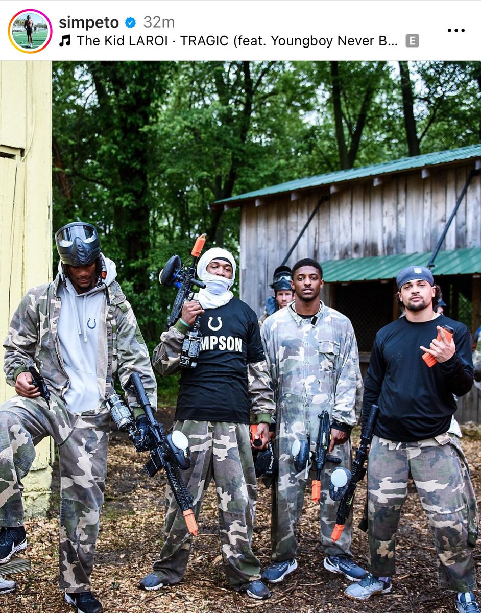 YOUR INDIANAPOLIS COLTS CAN BEAT EVERY OTHER NFL TEAM IN FOOTBALL AND IN PAINTBALL #ForTheShoe