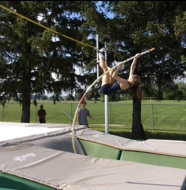 Congrats <a href="/KylieMorgan06/">Kylie</a> as the NLL Champ is now also the District Champion and heading to Regionals with her winning bar at 10’3”. This is a reflection of her hard work and dedication. Well earned! Best of luck at Regionals
