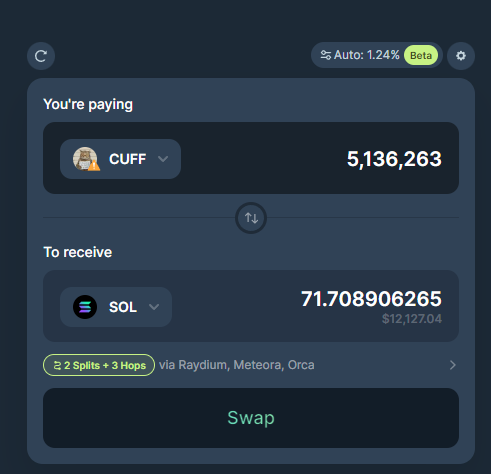 JARVISK600's tweet photo. received my $CUFF Airdrop https://t.co/N2c9sy2S2F https://t.co/MxRx1jWvhF