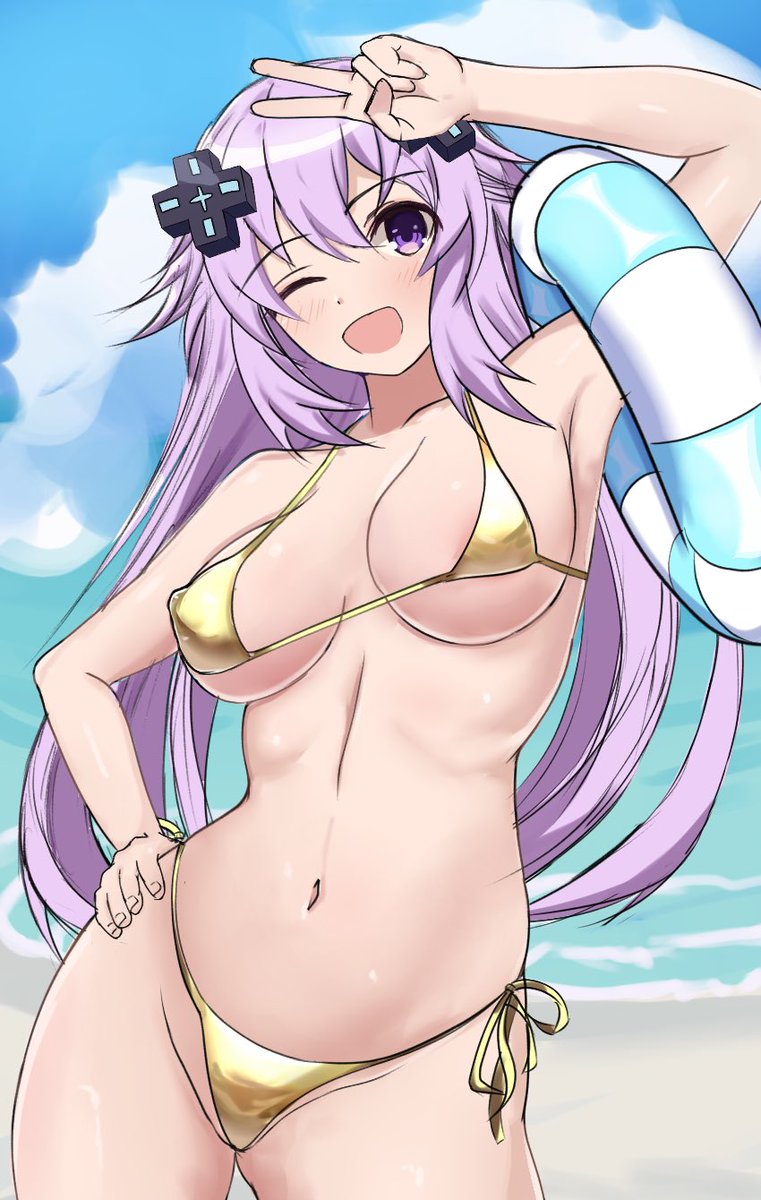 着ちゃった…！🏖️