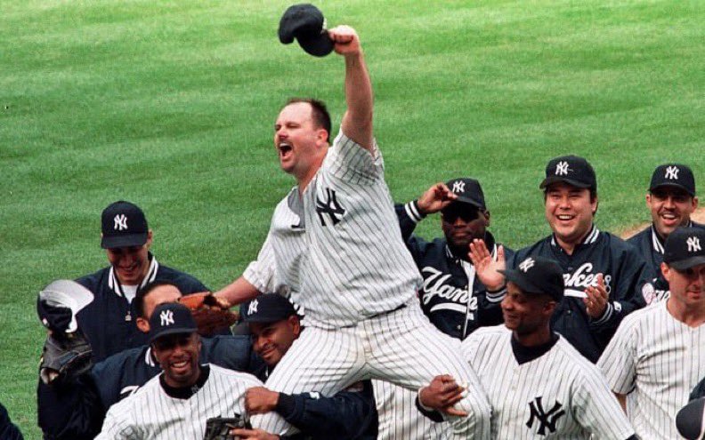 5/17/1998: On this date in 1998, David Wells pitched the 15th perfect game in MLB history as the #Yankees beat the #Twins 4-0. Wells got Pat Meares to fly out to Paul O'Neill in right field to complete the perfect afternoon at Yankee Stadium. #MLB #OTD #BaseballOTD #RepBX
