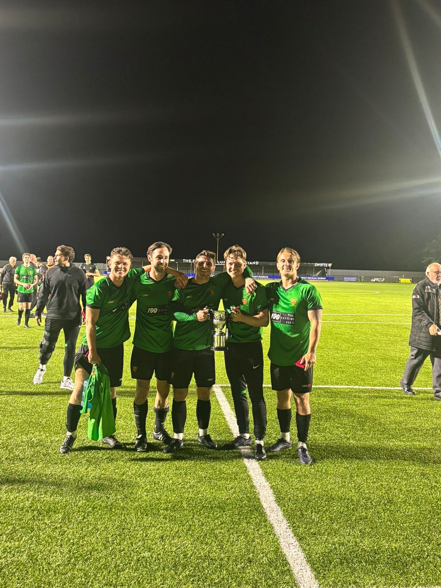 Unbelievable season from the boys. Runners up in the league and Senior League Cup winners in a cracking game that was a good advert for Olympian Football. Boys are now enjoying their summer before we go again next season 💪🏻💚⚽️🏆