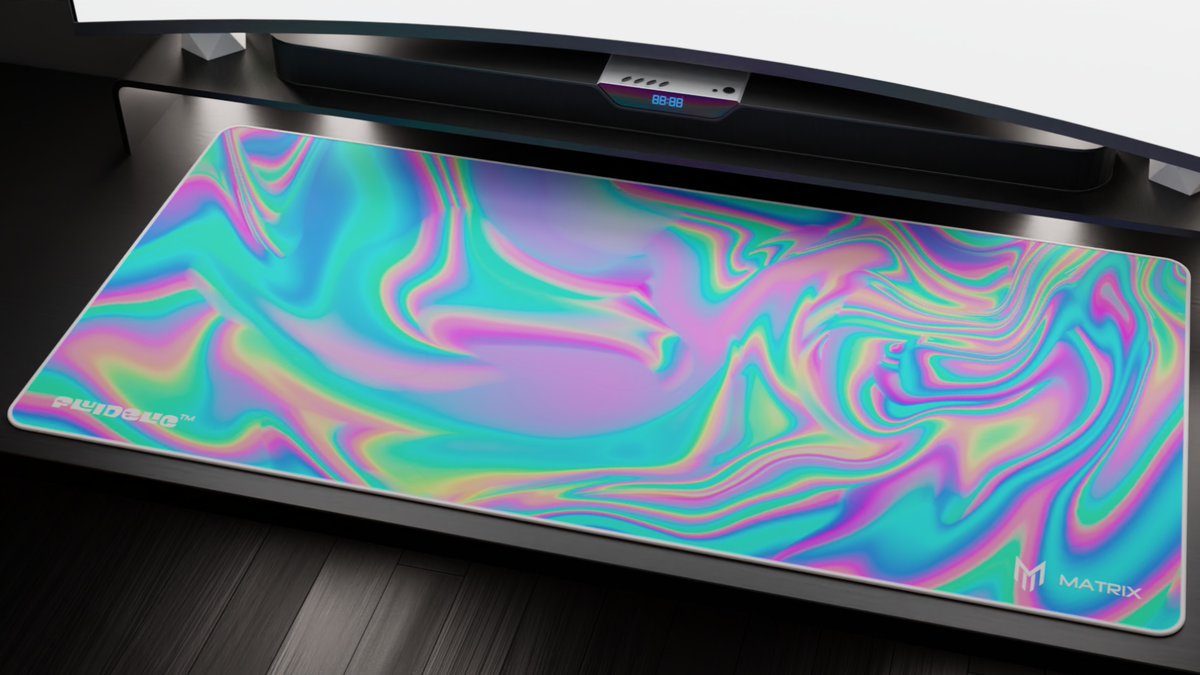 MatrixKeyboards's tweet image. Stoked to say, our new Fluidelic mousepads are now in stock! add some color to your setup and get yours now before they&apos;re all gone! Link in bio. 

#Mousepad #deskpad #XXL #deskmat #Gaming #videogames #esports #gamingMousepad #twitch