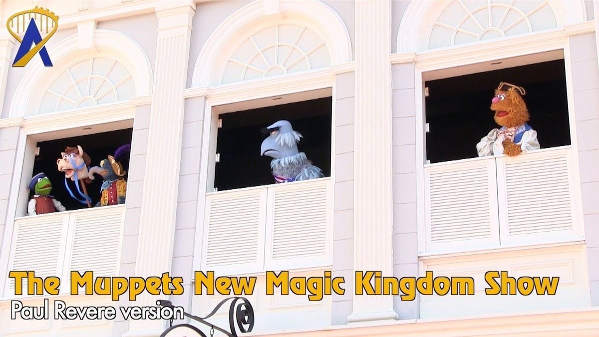 The Muppets Present Great Moments in American History - Full Paul Revere Show at Magic Kingdom buff.ly/3wvV6nU