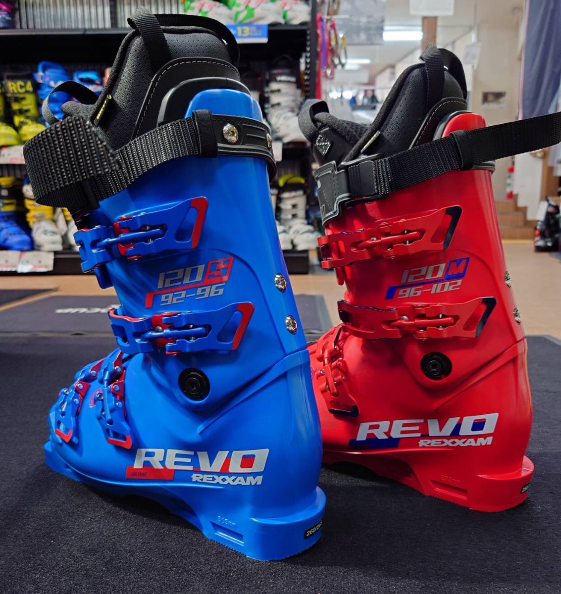 レクザム 24/25Model入荷！Revo110S・120S・130S(25・26cm)、Revo120M