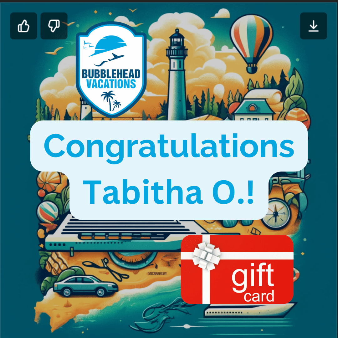 🎉 Congratulations to Tabitha O., yesterday’s winner of a $10 Amazon Gift Card in our Welcome to Connecticut Contest! 🎁
Today's Prize: Don’t miss out on winning designer luggage tags!
Enter Now: tinyurl.com/BBHWContest🌟 #BubbleheadVacations #DailyWinners #EnterToWin