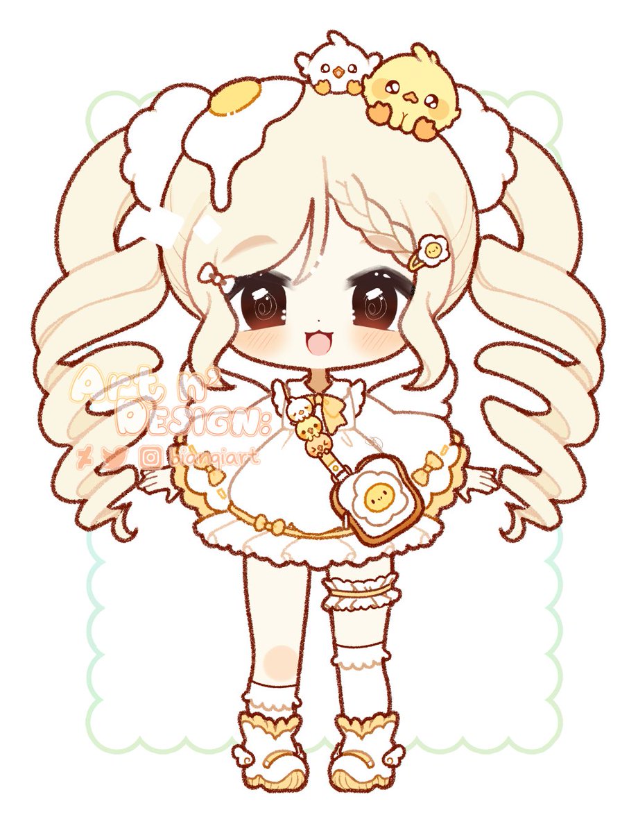 ୨୧ Chick Adopt ୨୧ Set Price: $65 (Paypal or Stripe) ▪︎ - Commercial use included ▪︎ - You can gift/trade/resell ▪︎ - You can change the design ▪︎ - Don't trace or draw over the original files Comment or DM to claim or buy it here: ko-fi.com/s/1de04afc4c