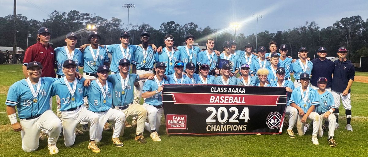Farm Bureau/MAIS Class 5A Baseball Champions - Magnolia Heights School