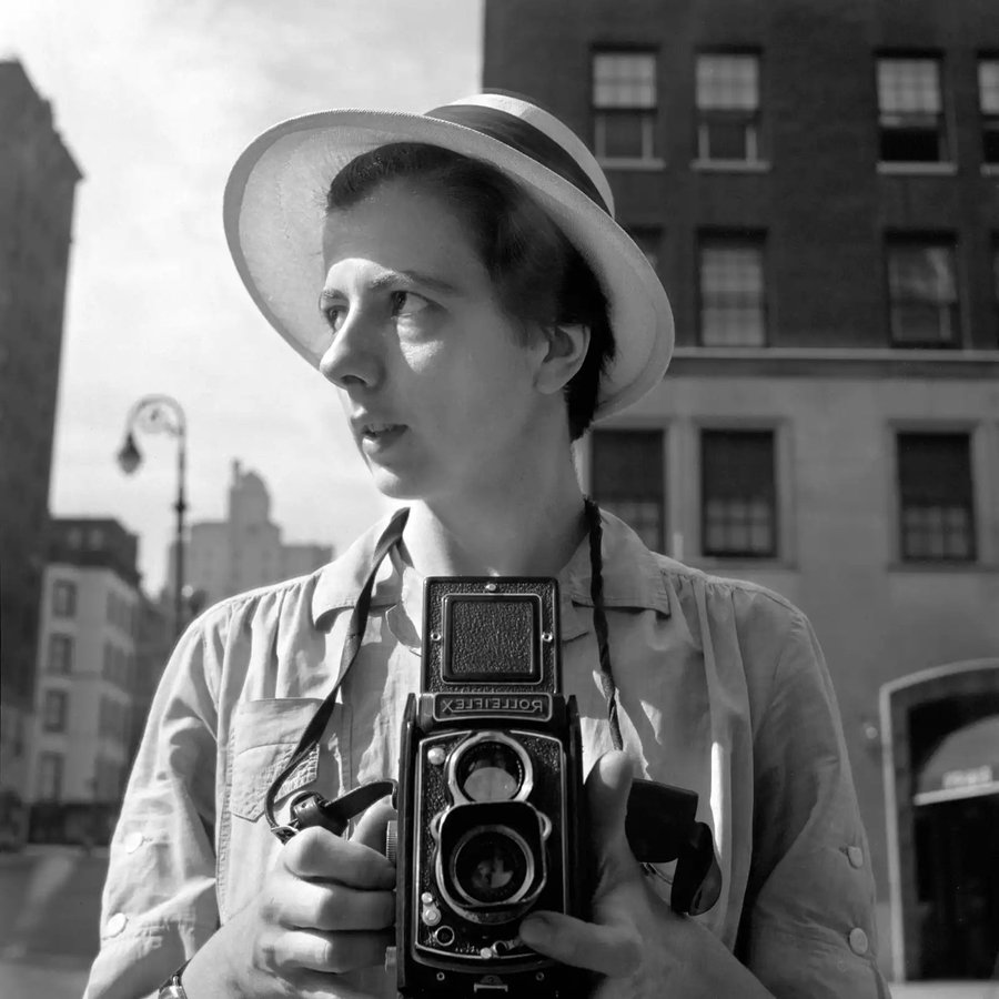Self-portrait, 1954 • Vivian Maier •