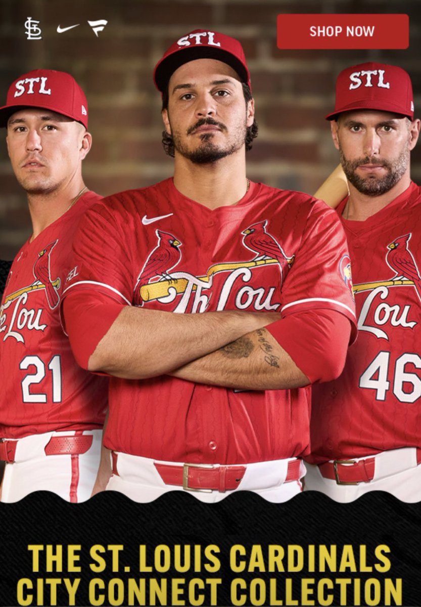 Looks like the Cardinals city connect jerseys were leaked

(via @InspiredByJM)