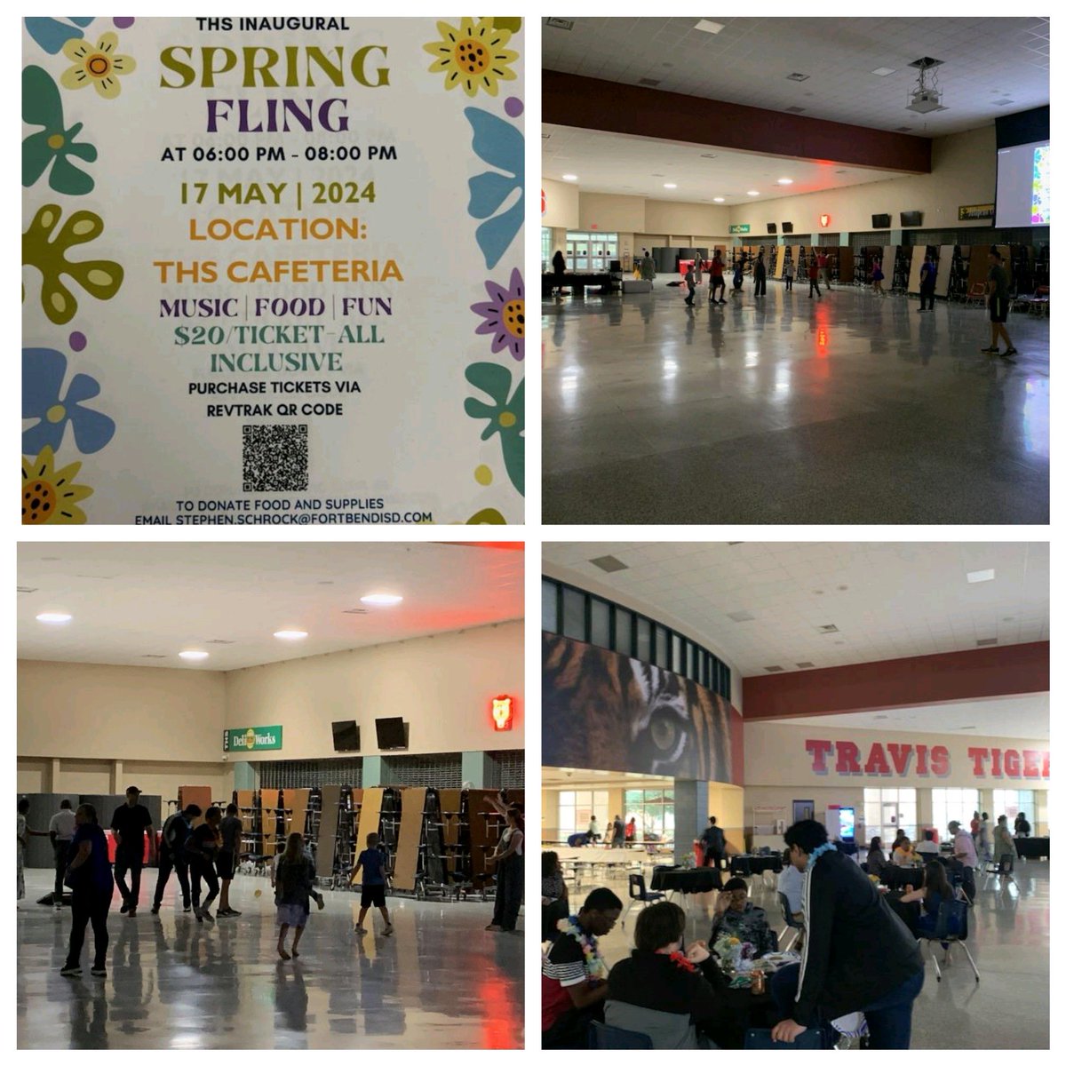 THS 2024 Spring Fling was brought to you by THS Special Education Department! What a great time tonight for all our THS students! #TigerPride365
