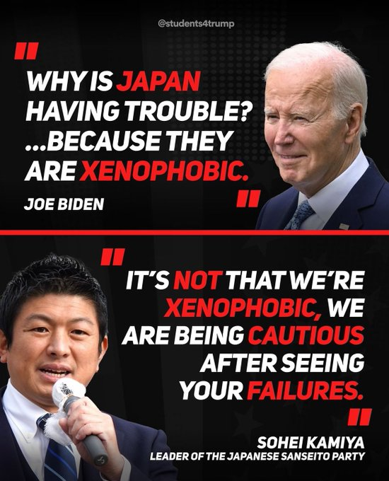 Biden has no place lecturing anyone about anything🤡 🌎