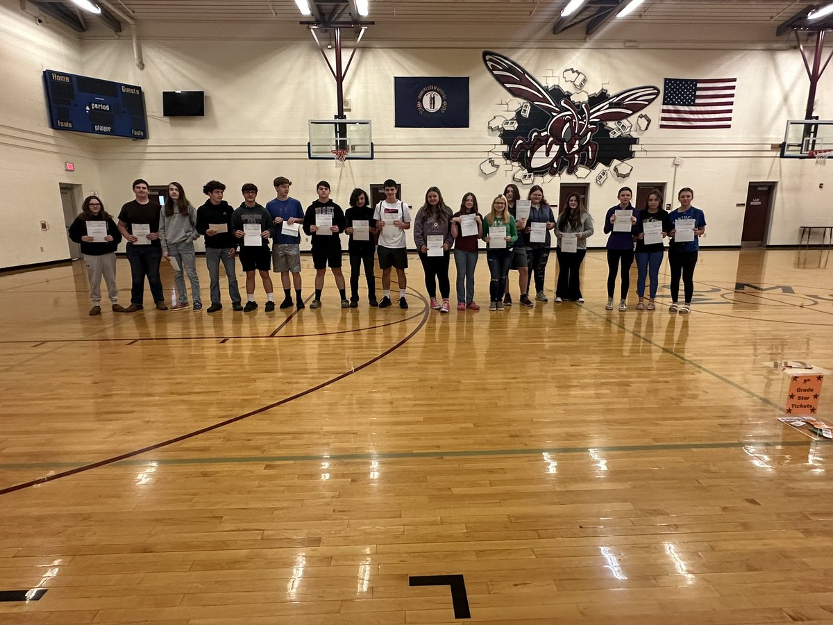 These MCMS Hornets were given a $50 check from Advanced Algebra grant for taking and improving on the PSAT. (3 students were absent). Hard work truly does pay off! #MetcalfeHornetsEver #OptionsAndOpportunities