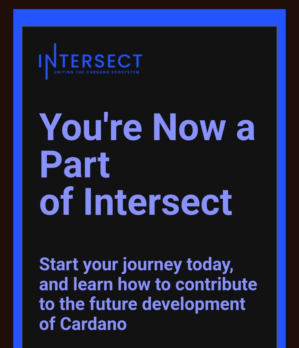 pizzadren's tweet image. Ohhh, that's it? I thought I'll need to go through interviews or what not😅 #Cardano #IntersectMBO