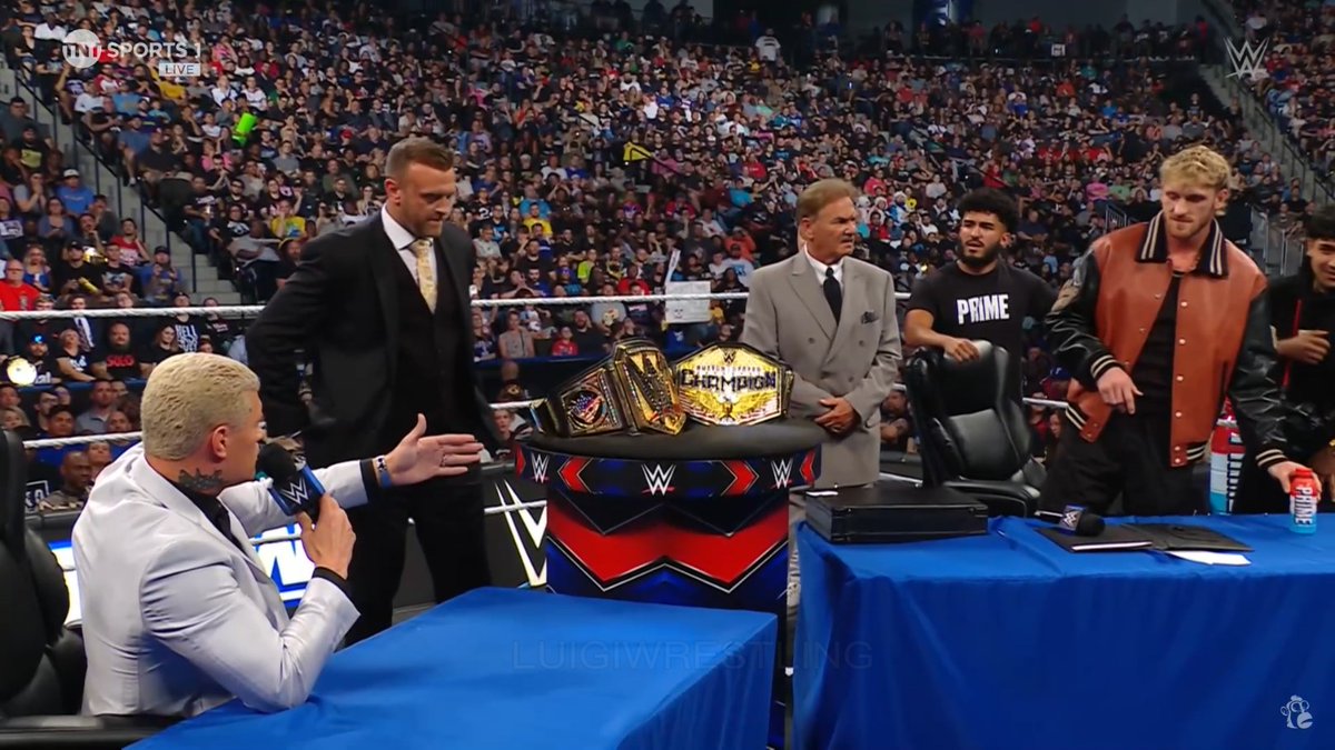 'Cody Rhodes has NOT done anything to deserve a shot at my United States championship' 

LMFAOOOOOOOOOOOOOO 😭

#SmackDown