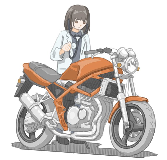 「バイク」のTwitter画像/イラスト(新着))