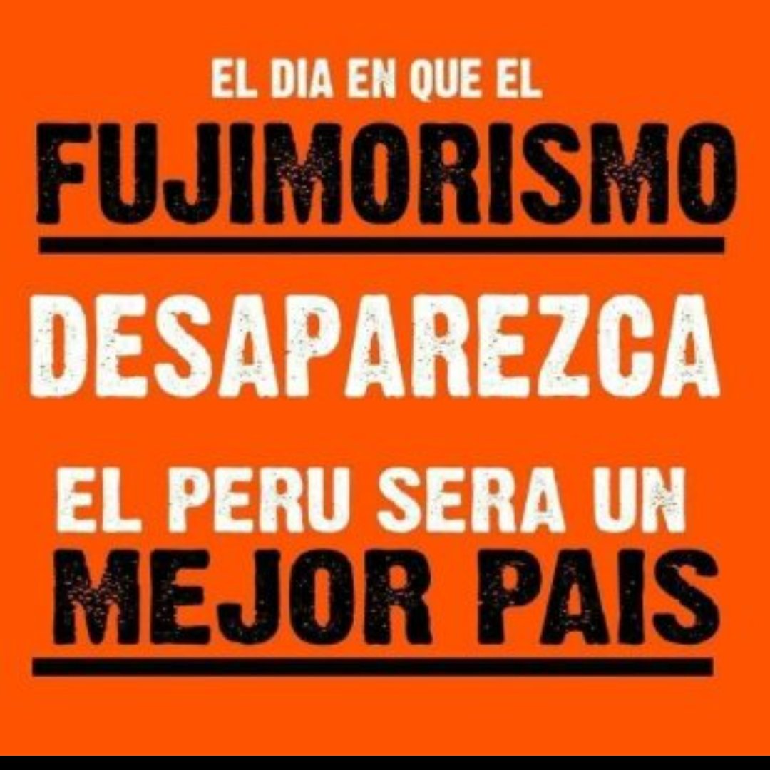 @albertofujimori Fujimori nunca más