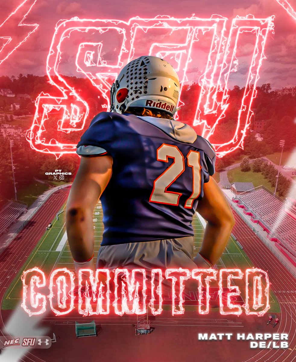 Matt Harper (@matt_harper23) on Twitter photo After much thought and consideration I am 100% committed to <a href="/RedFlashFB/">Saint Francis Football</a> !
<a href="/CoachV_SFU/">Chris Villarrial</a> <a href="/Coach_JCraig/">Jacob Craig</a> <a href="/CoachBruniSFU/">Ben Bruni</a>
<a href="/VAAFootball/">VAA Football - Home of the Patriots</a> <a href="/The1AndOnlyOB/">𝐂𝐎𝐀𝐂𝐇 𝐎𝐁𝐈𝐄 𝐖𝐎𝐎𝐃𝐒</a> <a href="/ptgraphics0/">Parker Titus</a> After much thought and consideration I am 100% committed to <a href="/RedFlashFB/">Saint Francis Football</a> !
<a href="/CoachV_SFU/">Chris Villarrial</a> <a href="/Coach_JCraig/">Jacob Craig</a> <a href="/CoachBruniSFU/">Ben Bruni</a>
<a href="/VAAFootball/">VAA Football - Home of the Patriots</a> <a href="/The1AndOnlyOB/">𝐂𝐎𝐀𝐂𝐇 𝐎𝐁𝐈𝐄 𝐖𝐎𝐎𝐃𝐒</a> <a href="/ptgraphics0/">Parker Titus</a>