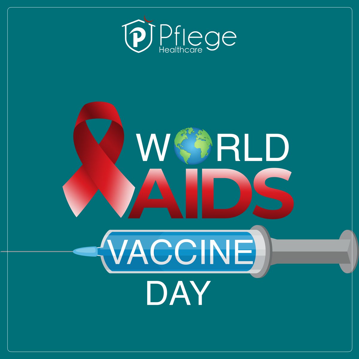 🌍 Today is World AIDS Vaccine Day! 🌍
.
Together, we can make a difference and work towards a world free of HIV/AIDS. 💪💉 
.
#WorldAIDSVaccineDay #EndHIVAIDS #SupportResearch #HealthForAll #pflege #pflegehealthcare 
.