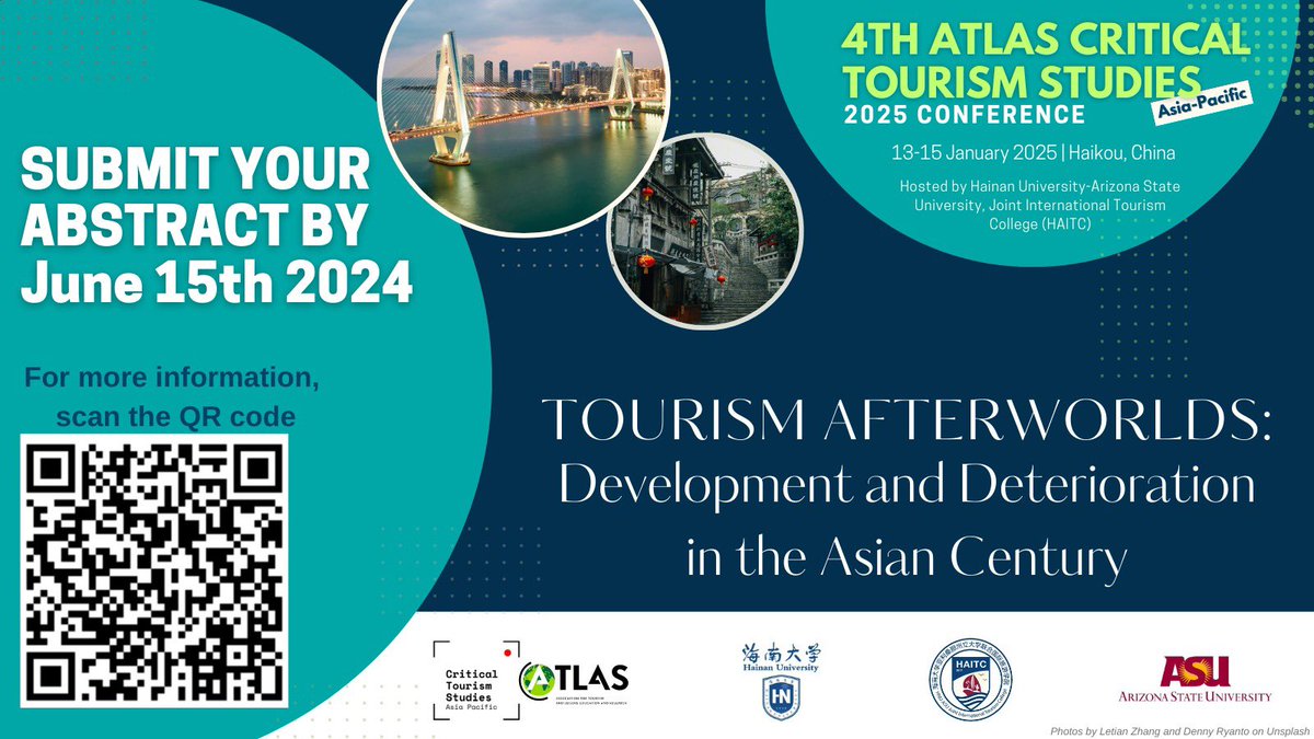 Atlas Critical Tourism Studies Asia-Pacific tweet media