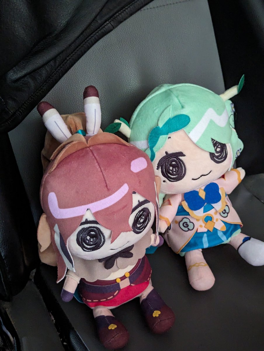 My mom just now noticed my beegsmol plushies I have on my chair and said 'Wow they're so cute I didn't think you would order something like this, what are they from?' es ich oburr fur mich...