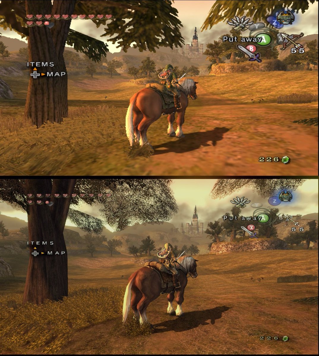 The fun part about never playing these iconic games like Twilight Princess is that there's an HD mod for like EVERY game now, and holy shit