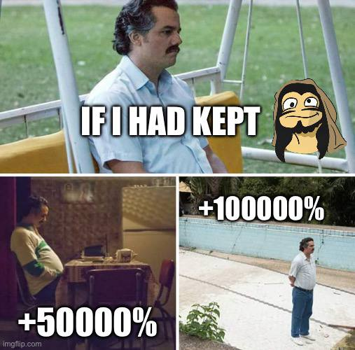 JEETERS CONTINUE TO REGRET NOT STAYING DISCIPLES OF MEMESSIAH

All praise to the meme!

t.me/MemessiahPORTAL
CA: 0x9ca5095e4857f82f2d90c4de27952eb2ea075203