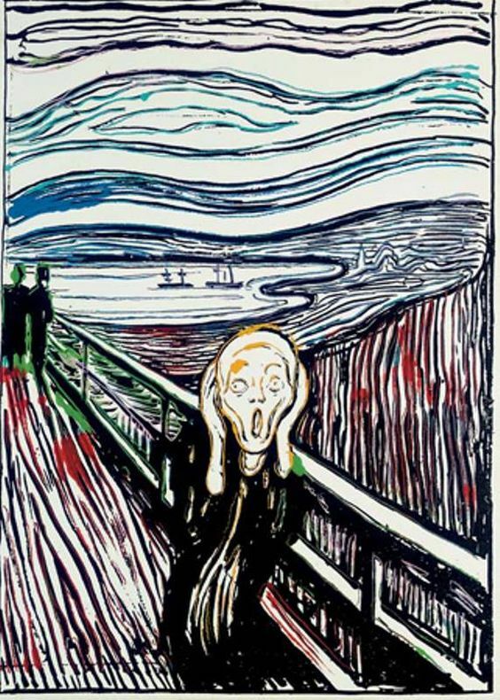 The Scream (after Munch), 1984 botfrens.com/collections/19…