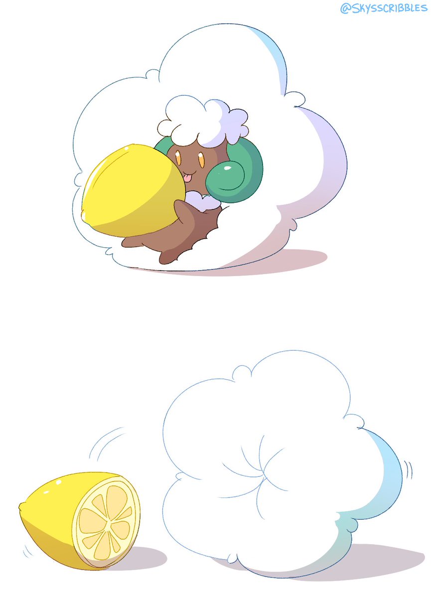 Whimsicott Lemon!🍋
#Pokemon #Doodle