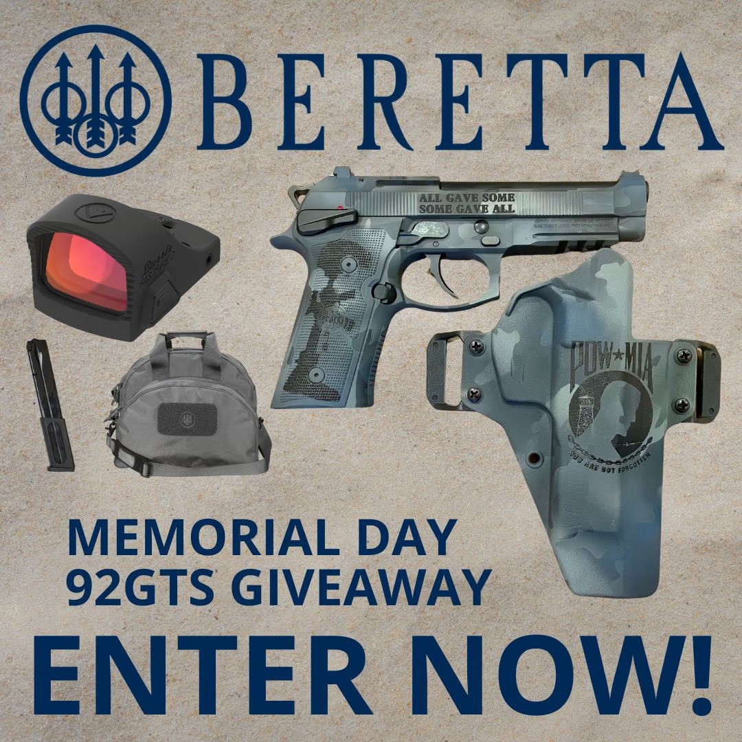 Win a Beretta 92GTS Package 

Giveaway ends June 17th 
 
Link in reply ⬇️

#gungiveaway #winagun #ItsTheGuns