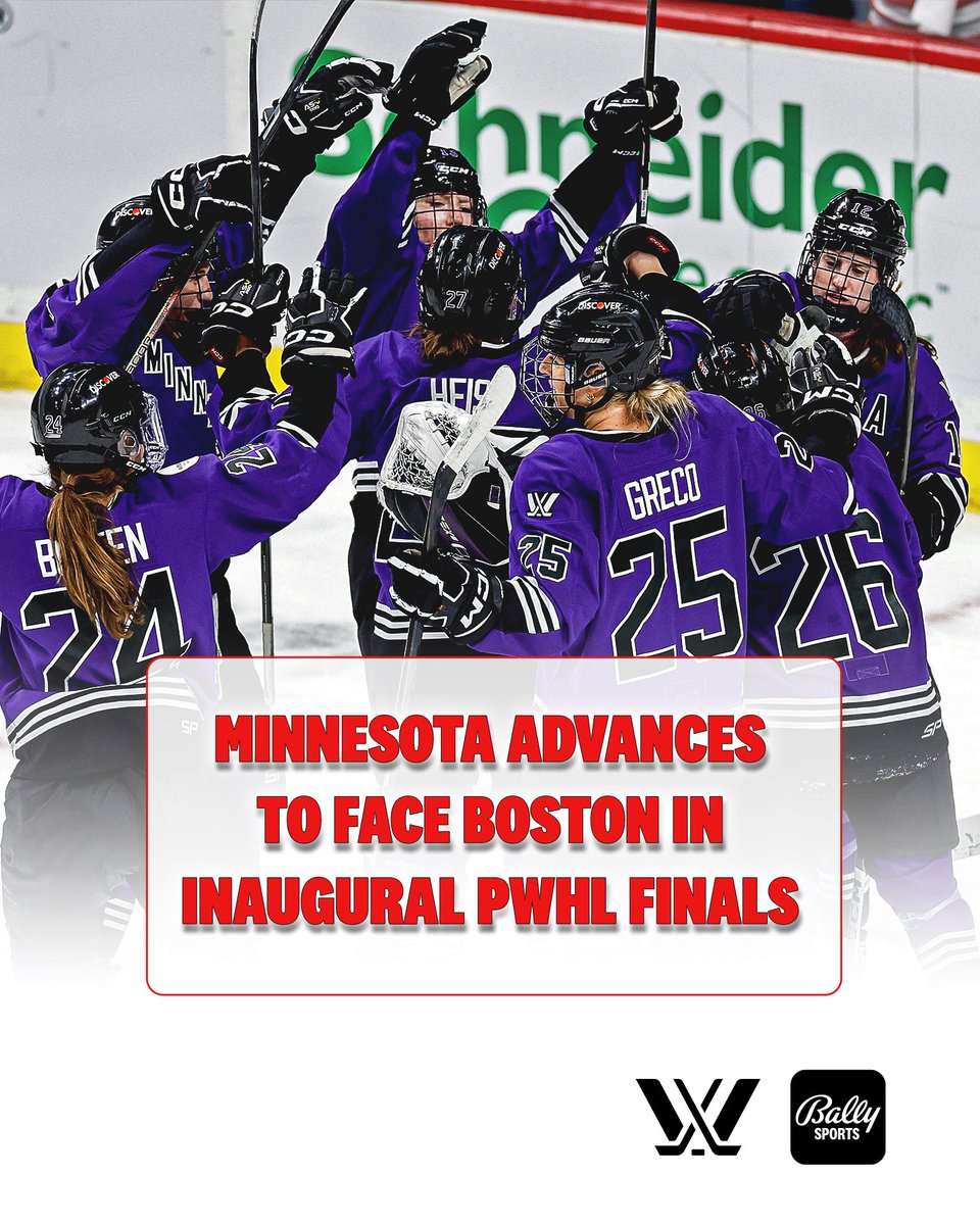 𝙈𝙊𝙑𝙄𝙉𝙂 𝙊𝙉! @PWHL_Minnesota