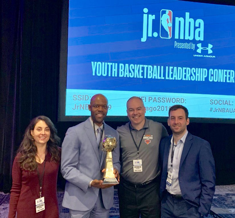 5 years ago today I was honored in Chicago as the @jrnba Coach of the Year! #FBF May 17, 2019